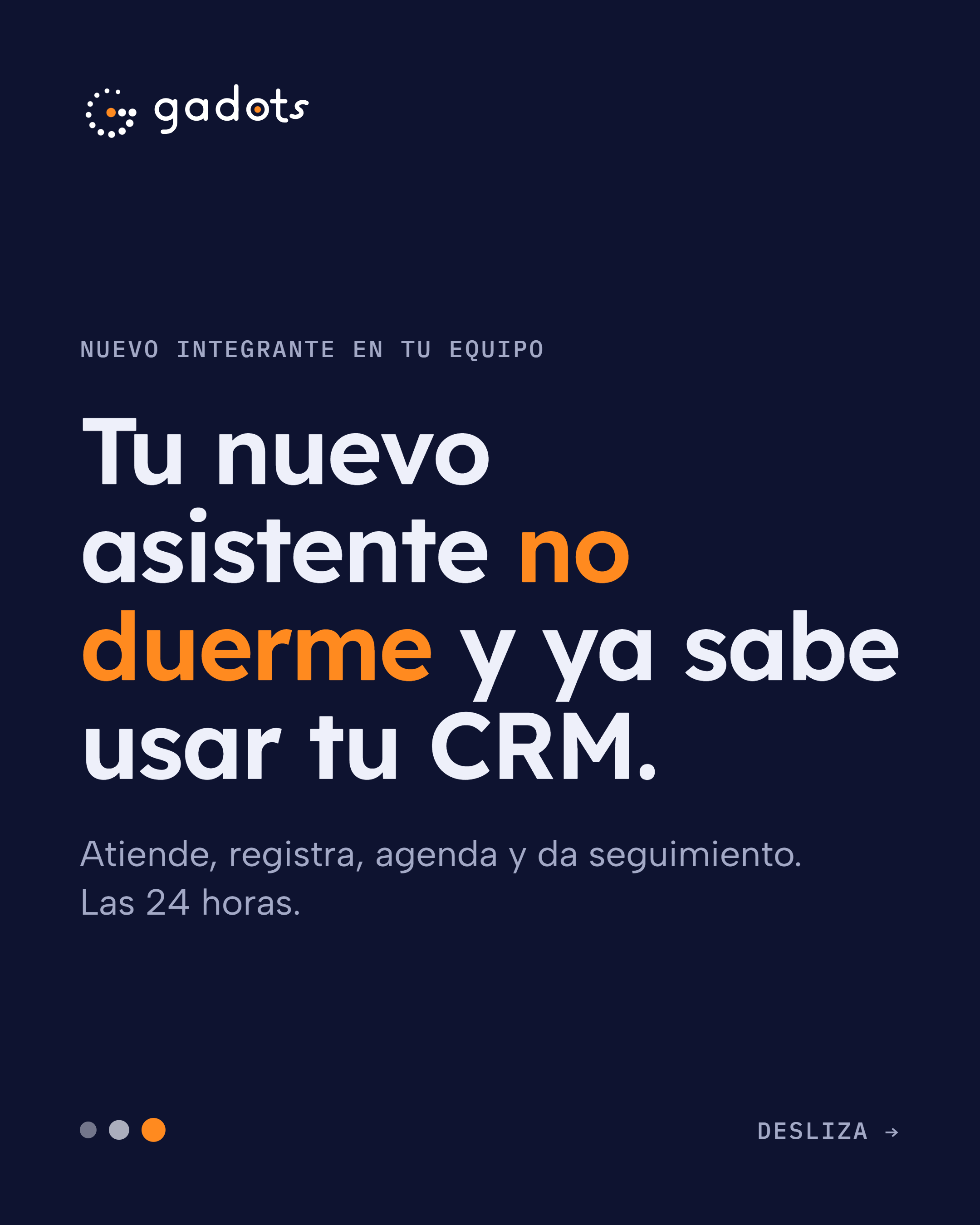 Tu nuevo asistente no duerme y ya sabe usar tu CRM